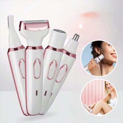 Dámsky elektrický holiaci strojček 4-v-1 | LUNATRIM