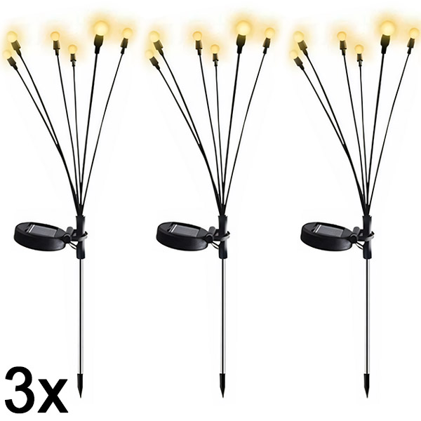 3x Solárne LED lampy | SOMPEX