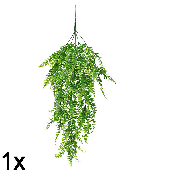 1x Umelá visiaca papraď (80 cm) | FERNY