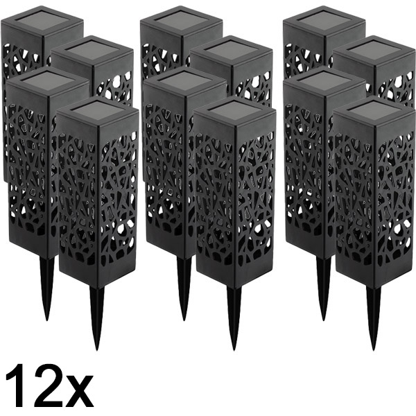 6x Dekoratívna solárna lampa (2 kusy) | GARDENIAS