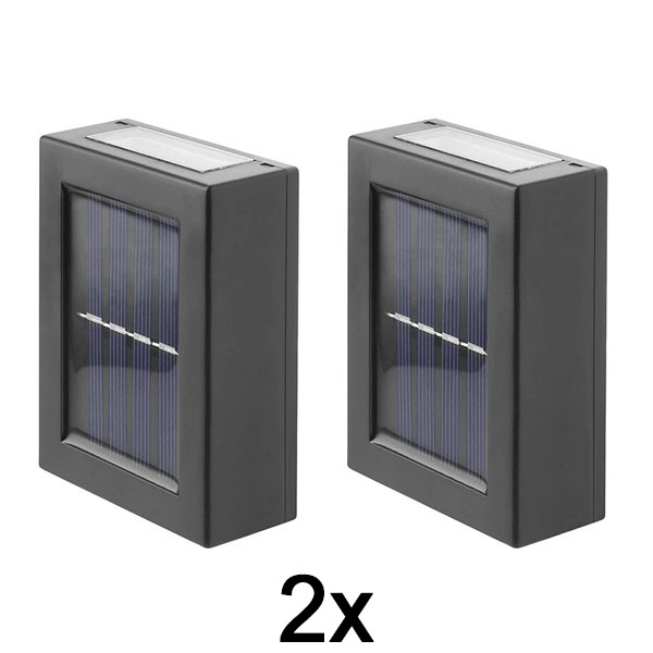 1x Solárna lampa (2 ks) | DUOLUMO